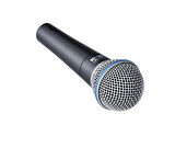Shure Beta 58A Profesyonel Dinamik Vokal Mikrofon-Gri kapsül