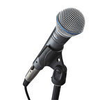 Shure Beta 58A Profesyonel Dinamik Vokal Mikrofon-Gri kapsül