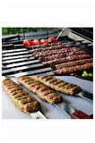 6 Adet Profesyonel Metal Kıyma Şiş (ADANA-URFA-ANTEP KEBAP ŞİŞİ)