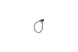Yale Essential Güvenlikli Anahtarlı Kablolu Kilit 10 mm, YCK0/10/60/2, 240 mm, Örgü Çelik, 2 Anahtar Dahildir, Tuzlu Su Püskürtme Testinde 96 Saat Dayanıklılık, Çok Yönlü Kilitleme Seçenekleri