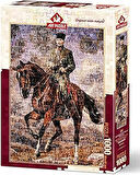 Art Puzzle Atatürk Sakarya İsimli Atıyla Kolaj 1000 Parça Puzzle