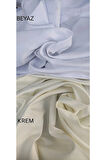 Beyaz Saten Güneşlik
