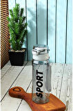 BEYAZ SPORT Sporcu Öğrenci 700 ml SULUK Matara %100 Sızdırmaz Kilitli İpli ÜST Kalite BPA İçermez