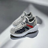 ERKEK ÇOCUK GRİ TRİKO SNEAKER 