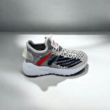 ERKEK ÇOCUK GRİ TRİKO SNEAKER 