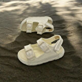 ÇOCUK UNISEX BEJ SANDALET