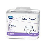 MOLİCARE 8 DAMLA 1916 EMİŞ KAPASİTELİ KÜLOT BEZ MOR MEDİUM 20 Lİ*4 PAKET