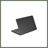 Bezos MacBook Neo Şeffaf Macbook Kapak - Siyah BEZOS1