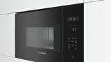 Bosch BFL524MB0 20 lt Siyah Ankastre Mikrodalga Fırın