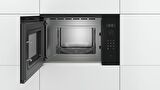 Bosch BFL524MB0 20 lt Siyah Ankastre Mikrodalga Fırın