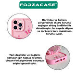 Forzacase iPhone 14 ile uyumlu Butterfly Serisi 3D Kelebek Figür Tasarımlı Silikon Kılıf