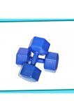 Yüksek Kalite Içi Demir Tozu Dambıl Ağırlık Seti 2x8 Kg Dumbell Set