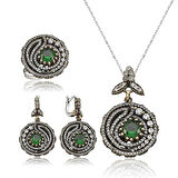 Silverlina Gümüş Otantik Bayan Set