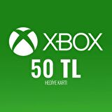 Xbox Live 50 TL Hediye Kartı