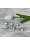 Işıltılı Düğme (20boy) 13mm-10 Adet