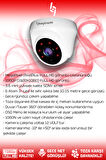 BAYICAM 2 Kameralı Kare 1 İç Kamera Set 320 GB HDD Full HD Gece Görüşlü Güvenlik Kamerası Sistemi