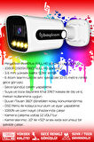 BAYICAM 1 Kameralı Zebra 1 Dış Kamera Set 250 GB HDD Full HD Renkli Gece Görüşlü Güvenlik Kamerası Sistemi