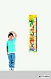 Bizerk Görsel Sevimli Hayvanlar Temalı Çocuk /Bebek Odası Boy Ölçer  Dekoratif Duvar Sticker 
