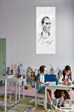 Bizerk Görsel 29 Ekim Yaşasın Cumhuriyet 29 Ekim Mustafa Kemal Atatürk Stickerı 40*70cm