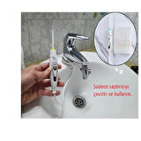 Dental Irrigador Ağız Sulama Pilsiz ve Elektriksiz Ağız Duşu Askılıklı Aile Boyu