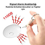Kişisel Güvenlik Alarmı 110dB Yüksek Ses Acil Durum Alarmı-Yeni Nesil Deprem Düdüğü - Enkaz Butonu