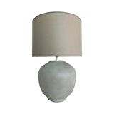 Lori Gri Polyester Abajur
