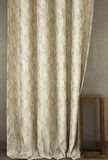 Massarelli Fon Perde Bush Desen Krem 1-2 Seyrek Pile 