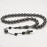 Oltu Taşı Küre Kesim Petek İşleme Oltu Taşı Tespih