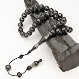 Oltu Taşı Küre Kesim Petek İşleme Oltu Taşı Tespih