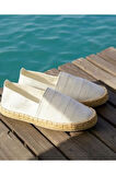 Basic Hasır Detaylı Erkek Espadril