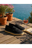 Basic Hasır Detaylı Erkek Espadril