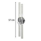BACKHOMEBubblelight Dubble Large Şık Ve Zarif Modern Led Duvar Aplik 55 Cm PİLLİ KUMANDALI
