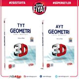 3D Yayınları TYT AYT Geometri Soru Bankası Seti 2 Kitap