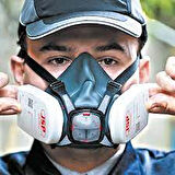 JSP Force 8 PressToCheck™ ile Yarım®Yüz Maske + P3 Filtreleri