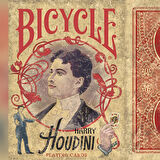 Bicycle Vintage Harry Houdini Premium Oyun Kağıdı Limited Edition Koleksiyonluk iskambil Kartları