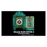 Bicycle Klek Entos 2 Marked Green işaretli Premium Oyun Kağıdı iskambil Kartları Destesi