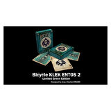 Bicycle Klek Entos 2 Marked Green işaretli Premium Oyun Kağıdı iskambil Kartları Destesi