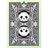 Bicycle Panda Premium Oyun Kağıdı iskambil Kartları Destesi