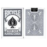 Bicycle Standart Index Gri Gümüş Rider Back Oyun Kağıdı Kartı iskambil Kartları Destesi