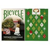 Bicycle Vintage Christmas Oyun Kağıdı Limited Edition Koleksiyonluk iskambil Kartları Destesi