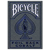 Bicycle® Foil Back Cobalt Oyun İskambil Kartı
