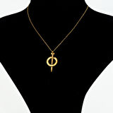 Biem Çivi Model Çelik Kolye