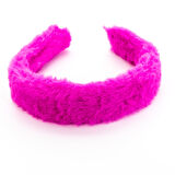 Biem Düz Peluş Taç Fuşya