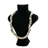 Biem Kemik Leopar Kolye