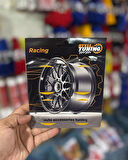 Universal Araç Uyumlu, Ford Jant Göbeği Arması, Sticker 4'lü Set 60mm