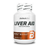 BIOTECH Liver Aid (Turmeric root + Milk thistle + Choline bitartrate + Vitamin C + Vitamin D) 60 tab