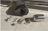 Monero AKRAPOVIC TARZI PERFORMANS EKSOZ SUSTURUCULU GRİ