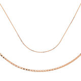 Gümüş Omega Choker Zincir