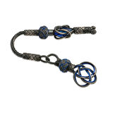 Gümüş Trabzon Örmesi Kazaz Tesbih Püskül