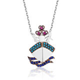 Gümüş Titanik Kadın Kolye